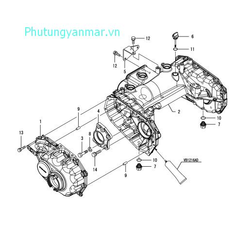 Vỏ trục sau
